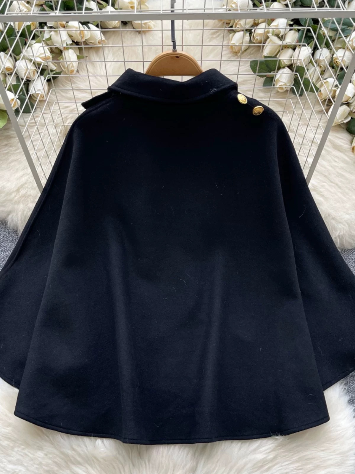 Cozy rib cloak PS109 images